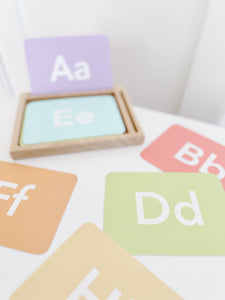 Letters Flash Cards