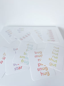 Rhyming Words Flash Cards