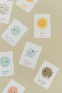 Space Planet Flashcards