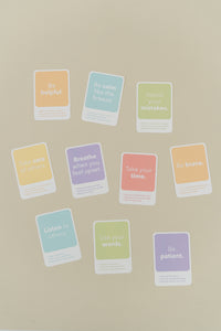 Toddler Mindfulness Flash Cards