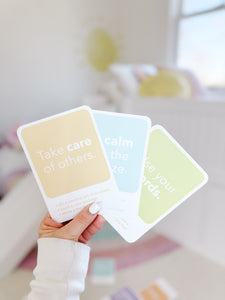 Toddler Mindfulness Flash Cards