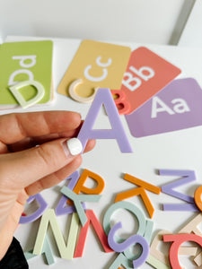 Alphabet Acrylic Letters Sensory Kit