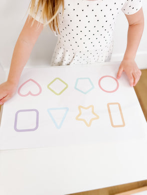 Shapes & Planets Placemats
