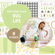 Load image into Gallery viewer, Bugs Printable Dramatic Play