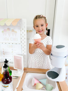 Snow Cone Shop Dramatic Play