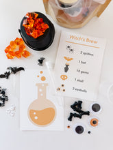 Load image into Gallery viewer, Halloween Potion Orange Sensory Kit