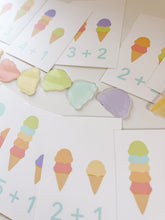 Load image into Gallery viewer, Ice Cream Math Sensory Kit