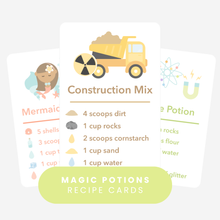 Load image into Gallery viewer, Printed/Laminated Spring Recipe Cards
