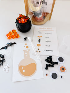 Halloween Potion Orange Sensory Kit