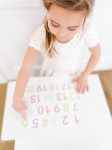 Alphabet & Numbers Placemat