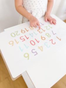 Alphabet & Numbers Placemat