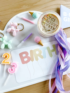 Birthday Sensory Printable Dramatic Play Kit