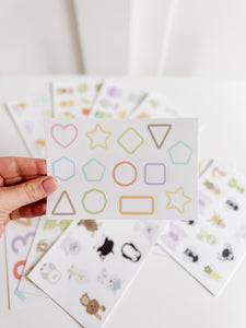 Vinyl Sticker Pack (13 Sheets)