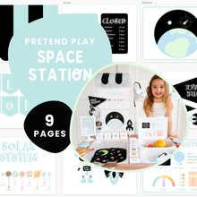 Load image into Gallery viewer, Space Station Printable Dramatic Play Kit