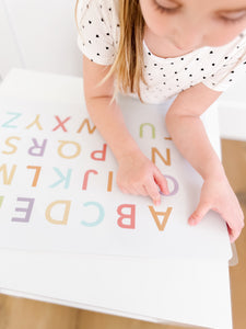 Alphabet & Numbers Placemat