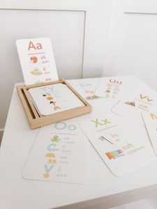 Letter Sounds Phonics Flashcards