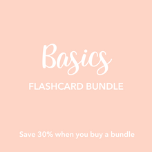 Load image into Gallery viewer, Basics Flashcards Bundle