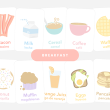 Load image into Gallery viewer, Breakfast Flashcards