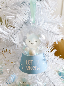 Printable Winter Classroom Snowglobes Gift
