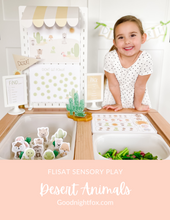 Load image into Gallery viewer, Desert Animals Printable Dramatic Play Kit