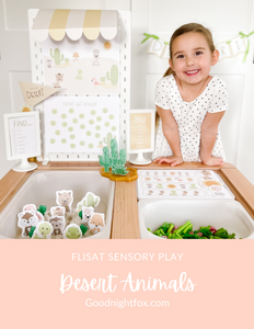 Desert Animals Printable Dramatic Play Kit