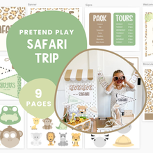 Load image into Gallery viewer, Safari Adventure Dramatic Play Kit