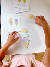 Load image into Gallery viewer, Ice Cream Math Sensory Kit