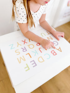 Alphabet & Numbers Placemat