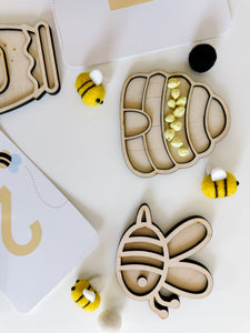 Bee Counting Play Tray Sensory Kit