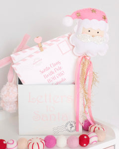 Pink & Red Letter to Santa Printable Kit