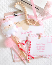 Load image into Gallery viewer, Pink &amp; Red Letter to Santa Printable Kit