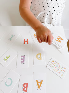 Tracing Alphabet Cards