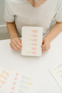 Rhyming Words Flash Cards