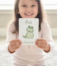 Load image into Gallery viewer, Animal Alphabet Learning Cards