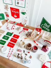 Load image into Gallery viewer, Red &amp; White Hot Cocoa Dramatic Play Printables