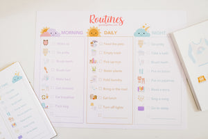 Routines Flashcards Bundle