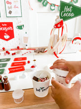 Load image into Gallery viewer, Red &amp; White Hot Cocoa Dramatic Play Printables