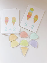 Load image into Gallery viewer, Ice Cream Math Sensory Kit