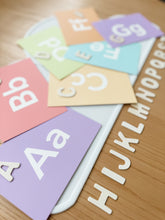 Load image into Gallery viewer, Alphabet Wooden Letters Sensory Kit