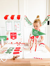 Load image into Gallery viewer, Red &amp; White Hot Cocoa Dramatic Play Printables