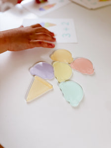 Ice Cream Math Sensory Kit