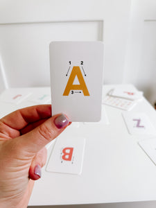 Tracing Alphabet Cards