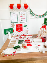 Load image into Gallery viewer, Red &amp; White Hot Cocoa Dramatic Play Printables