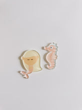 Load image into Gallery viewer, Mermaid Acrylic Charms (2)