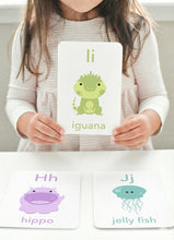 Load image into Gallery viewer, Animal Alphabet Learning Cards