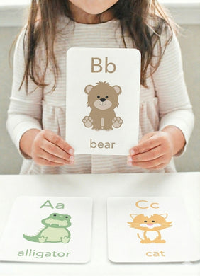 Animal Alphabet Learning Cards