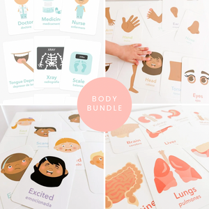 Body Flashcards Bundle