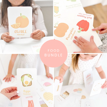 Load image into Gallery viewer, Food Flashcards Bundle