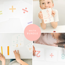 Load image into Gallery viewer, Math Flashcards Bundle