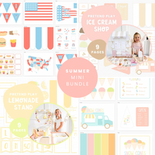 Load image into Gallery viewer, Mini Summer Pretend Play Bundle